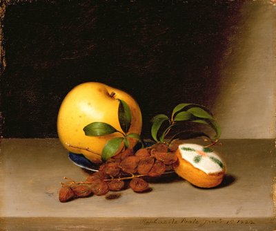 Naturaleza muerta con pastel de Raphaelle Peale